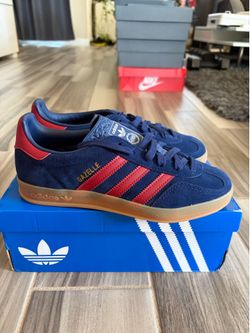 Big Kids' Adidas Originals Gazelle Indoor Shoes - Size 4Y, 4.5Y, 5Y, 5.5Y, 6Y, 6.5Y, 7Y (5.5, 6, 6.5, 7, 7.5, 8, 8.5 Women)