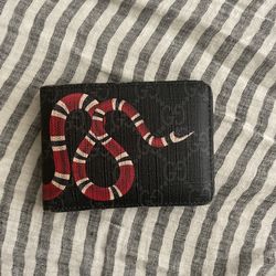 Gucci King snake Wallet