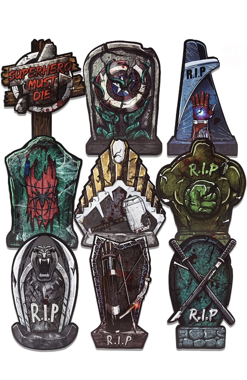 Halloween Tombstones Decorations