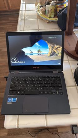 Touchscreen laptop
