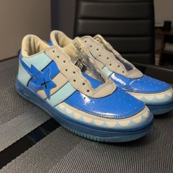 Bape Authentic Size 11 Baby Blue Shoes 