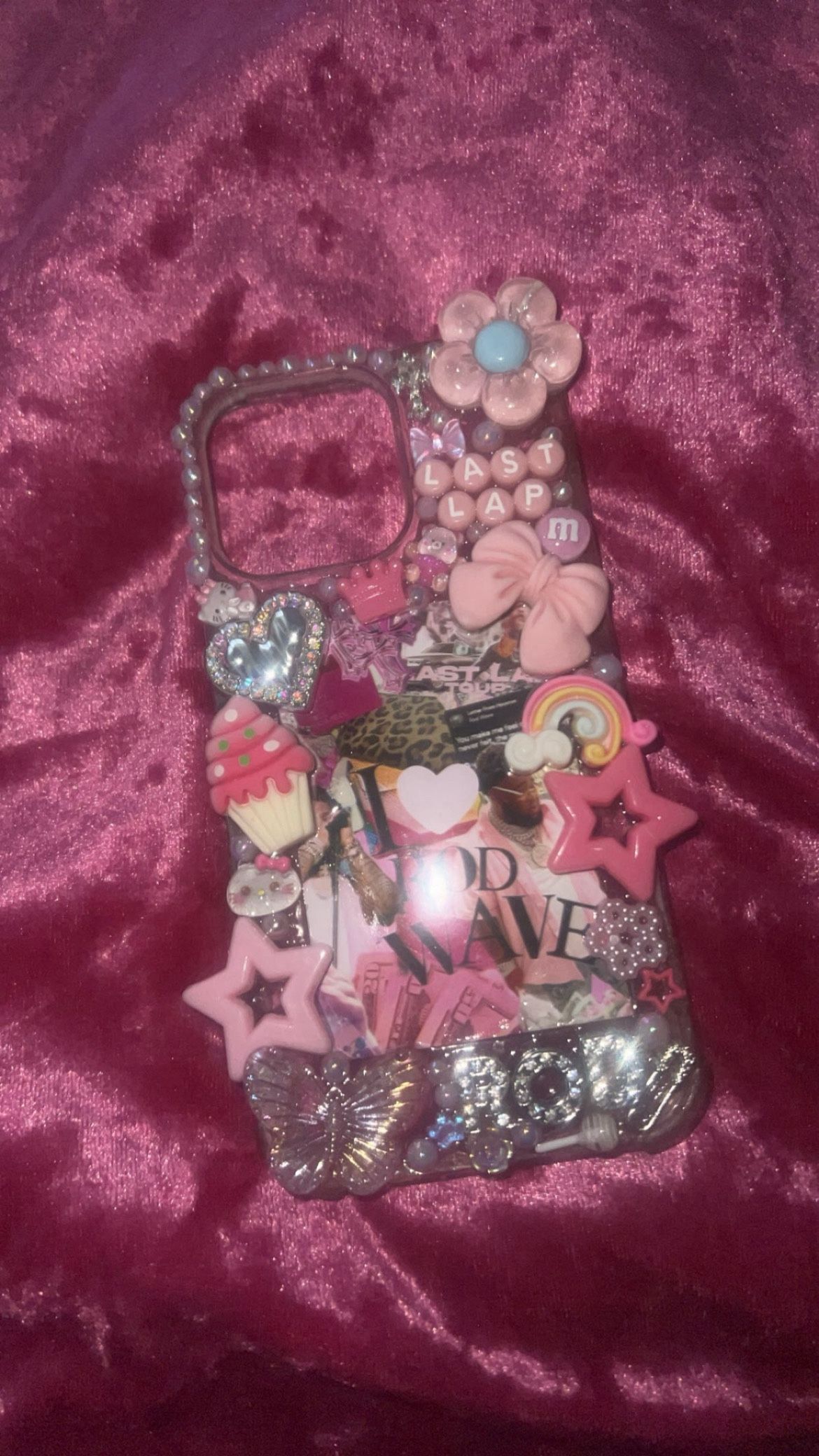 Pink Rod Wave Junk Case