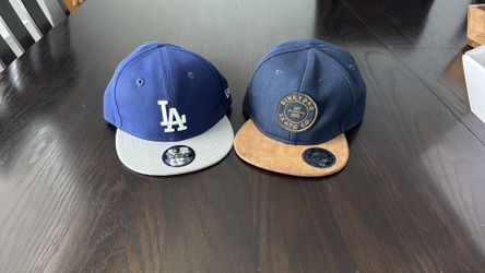 Baby’s hats Binky bro & LA. Dodgers