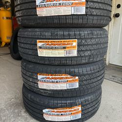 (4) - 245/60/18 Arroyo Eco Pro H/T Tires