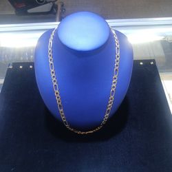 14 K Gold Figaro Chain