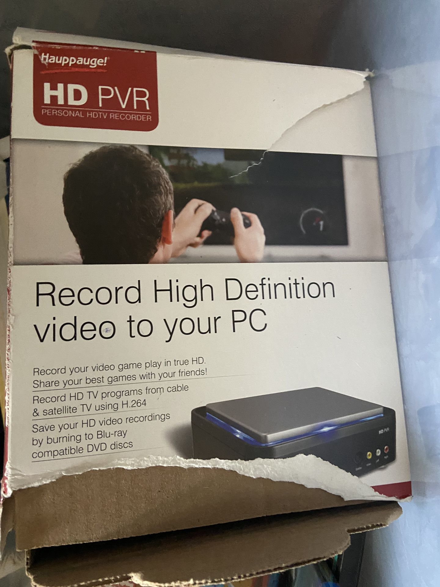 Happauge Hd Pvr For Xbox PlayStation & Nintendo Video Capture