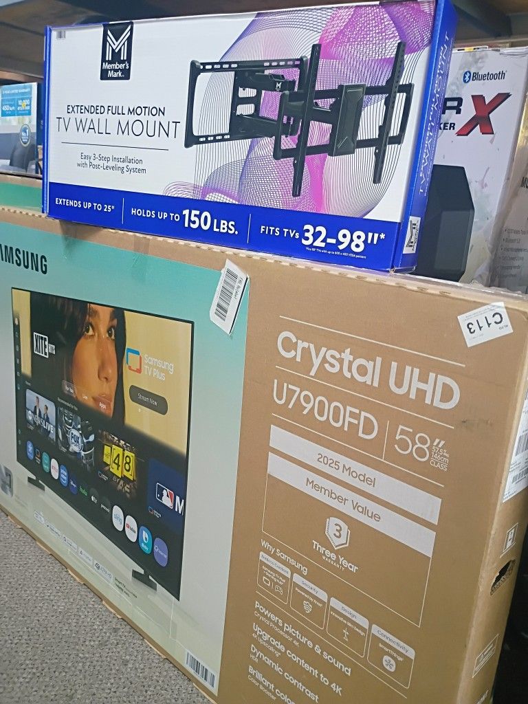 58 Inch Samsung TV Crystal Uhd