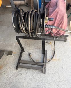 Pressure washer rack