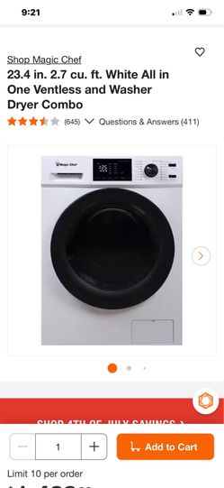 Washer Dryer Combo