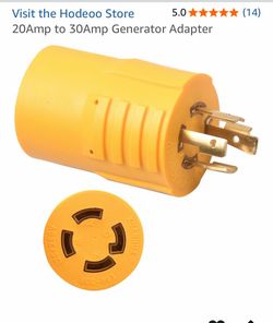 20amp to 30amp Generator adapter
