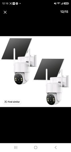 4G LTE Solar Security Camera | 2K 360° Outdoor No WiFi Cam, APP Remote Live View, Waterproof Motion