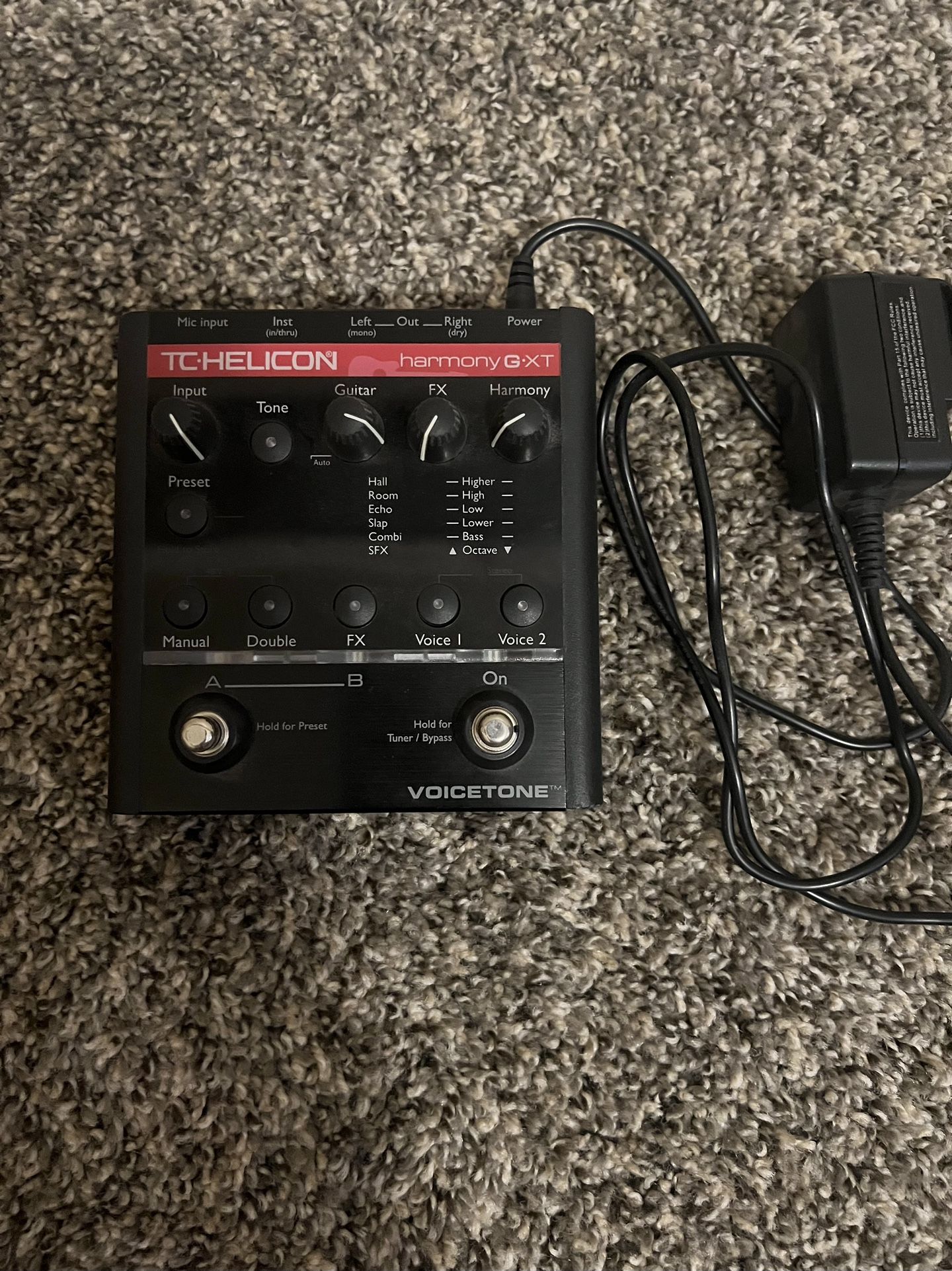 TC Helicon Voicetone Harmony G XT
