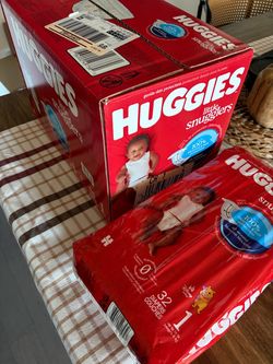 Huggies Little Snugglers Size 1 – Up to 128 Diapers