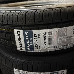 215/55/17 Kumho Tires