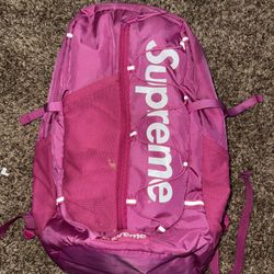 Supreme Backpack Pink