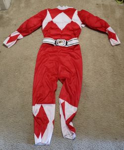 Red power muscle costume small 4-6