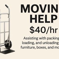 Moving Help – Reliable, Affordable, Local 