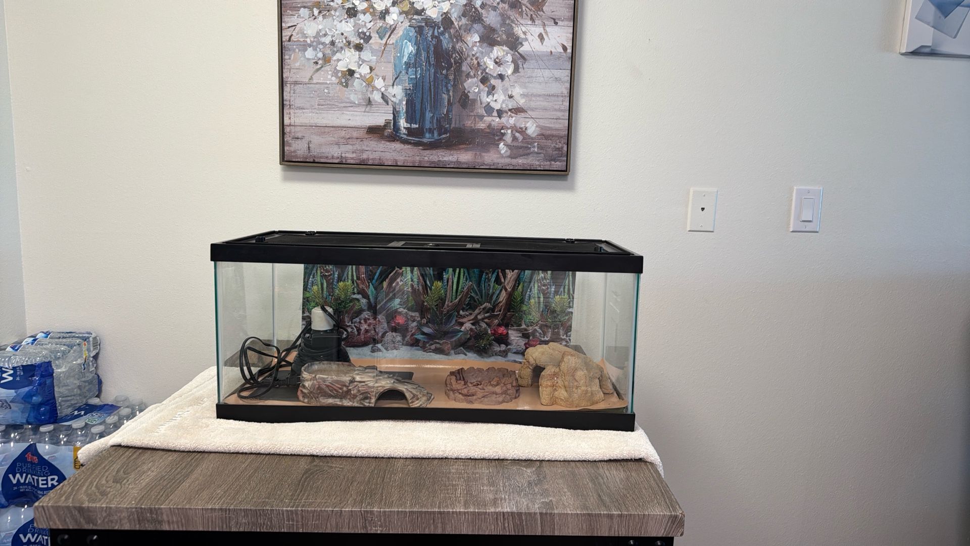 16 Inch dry aquarium $50