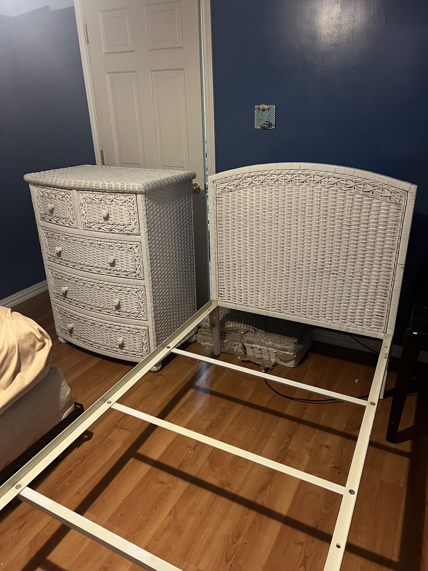 Twin Bed And Dresser