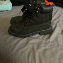 Black Timberlands 