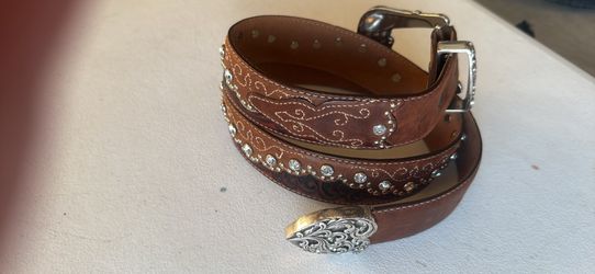 Tony Lama  Rhinestone belt size 34