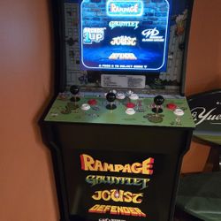 Arcade 1up Rampage With Stool