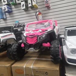 Electric Car Ride 2 Seat Options USB , Aux , Music  Remote Control  And Self Drive 