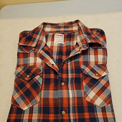 Wrangler Authentic Men's 2XLT Southwestern Plaid Pearl Snap Shirt