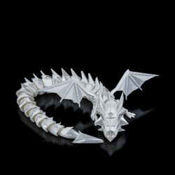 3D Printed Flexible Dragon