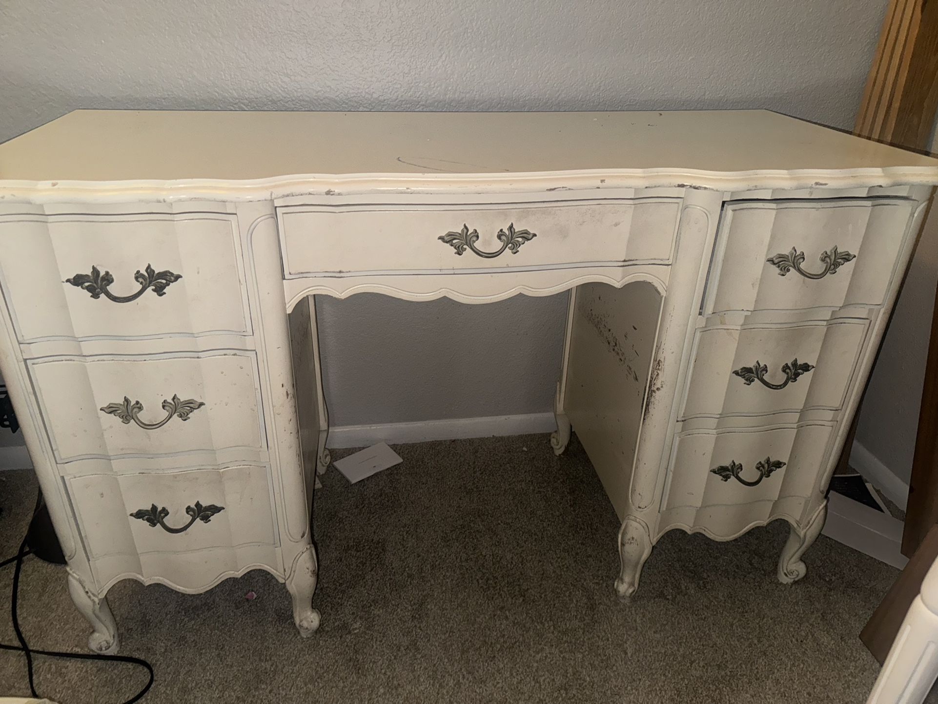 Antique Wooden Desk