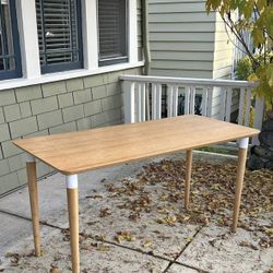 Bamboo IKEA Desk 