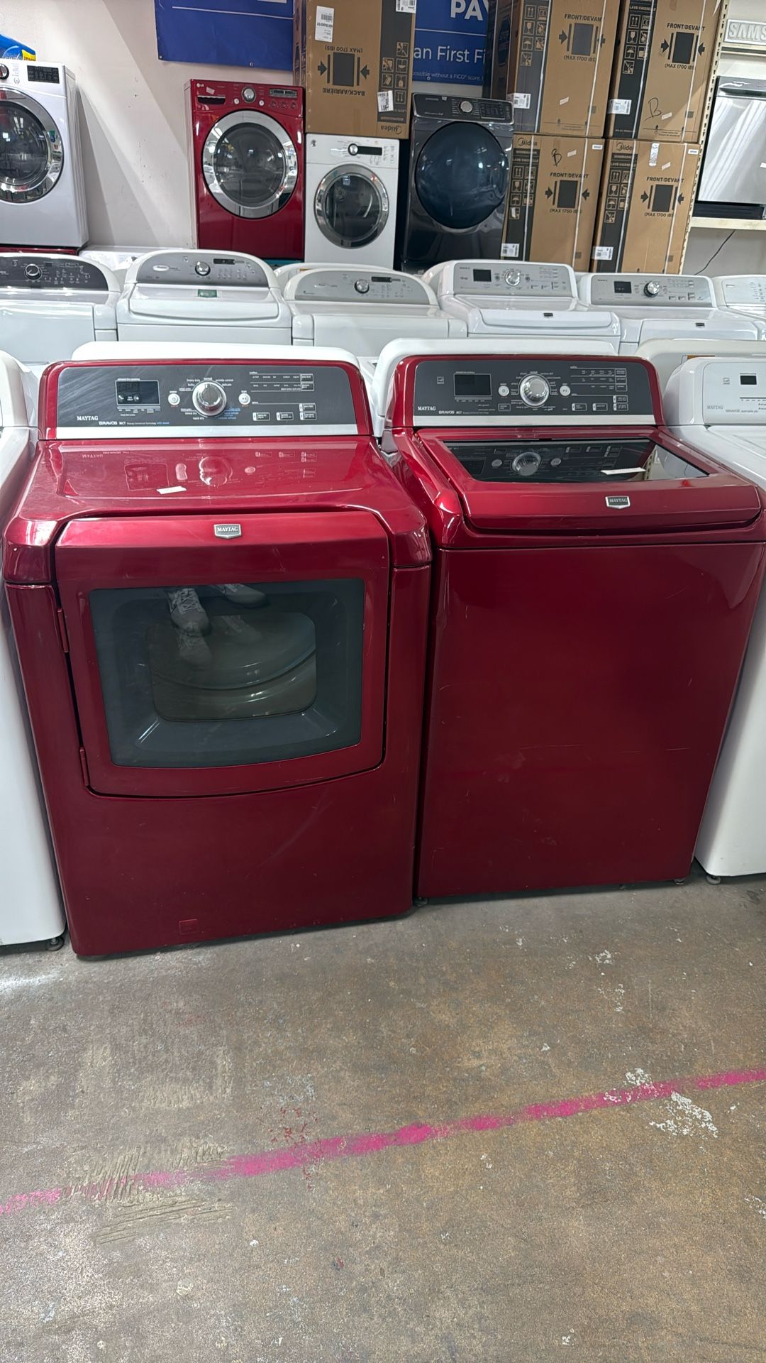 Maytag’s Red Set