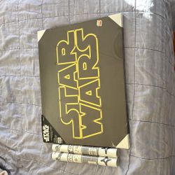 Star Wars Light Up Canvas/wall Decals