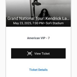 Kendrick Lamar  At SO FI STADIUM 