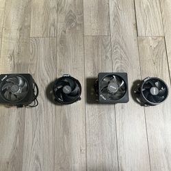 5 AMD Stock CPU Coolers – Wraith Spire & Wraith Stealth