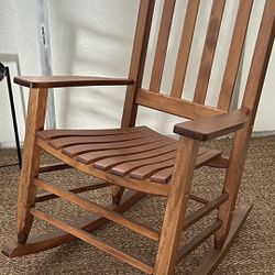 Wooden Rocking Chair From Lowe’s