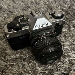 Canon ae-1 film camera