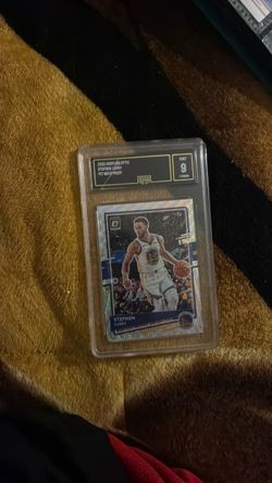 Stephen curry card in a mint 9