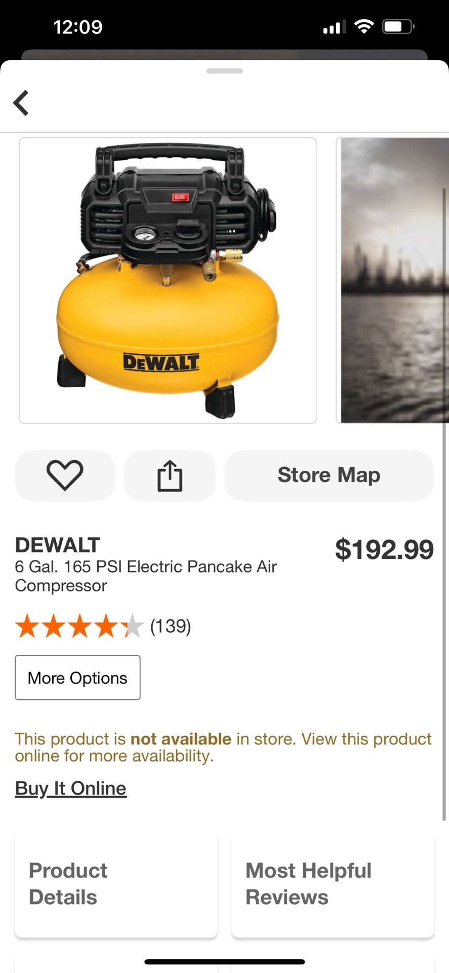 Dewalt 6 Gal Compressor