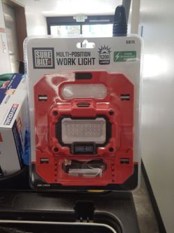 the SureBilt SB75 1200-Lumen Rechargeable Multi-Position Work Light