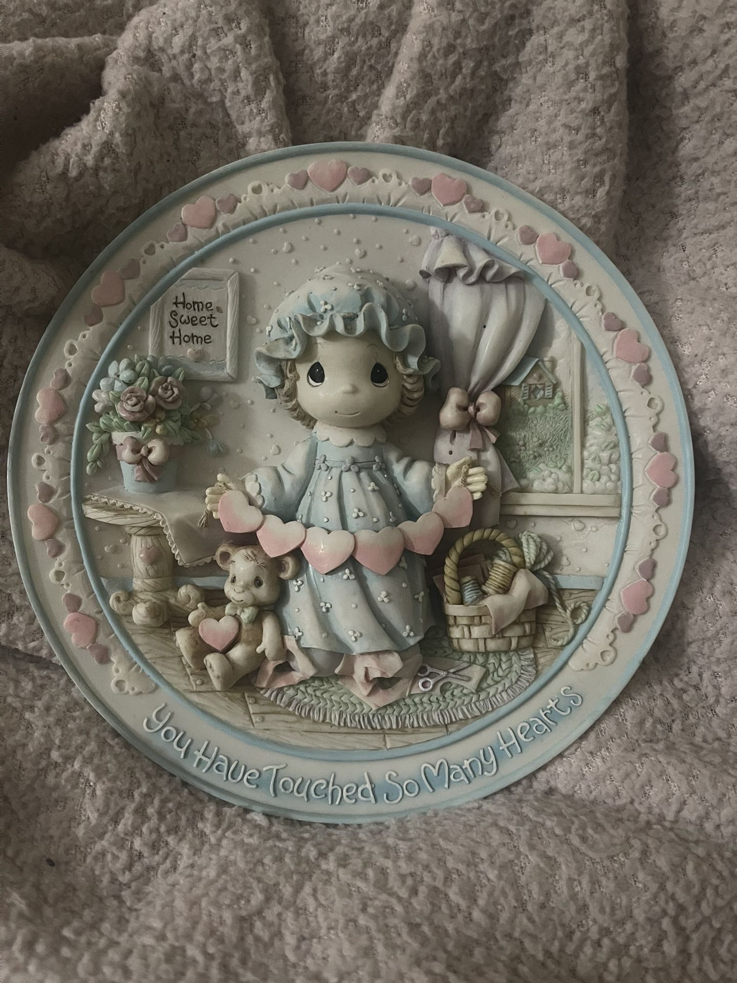 Precious Moments 3D Plate