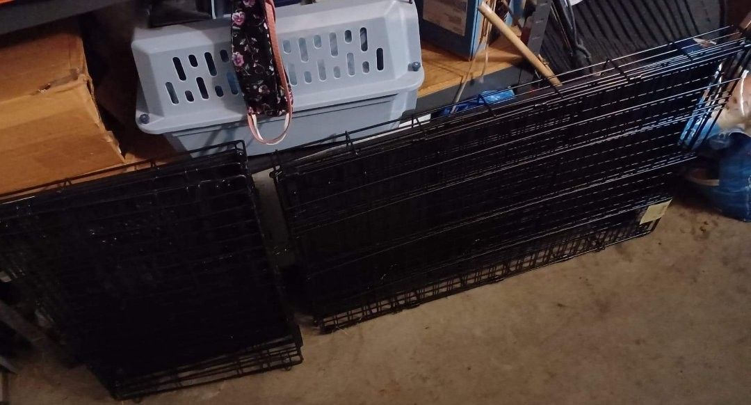 Wire Crates 24". 36"