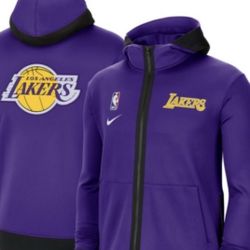 Nike NBA Lakers Zip Up jacket ( Girls medium)