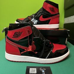 Air Jordan 1 Retro “Patent BRED” USED 10.5 OG ALL 555088-063
