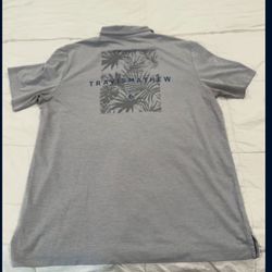 2 Travis Mathew Polo Shirts XL 