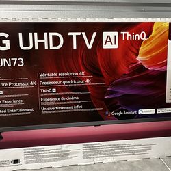 LG 55” 4K UHD Smart TV