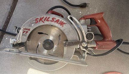 Skilsaw Skil Saw Mag 77 Worm Drive Circular Saw - Great Working Condition