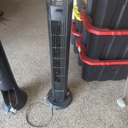 2 Different Floor Fans