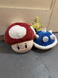 4 Assorted Plushies/pillows