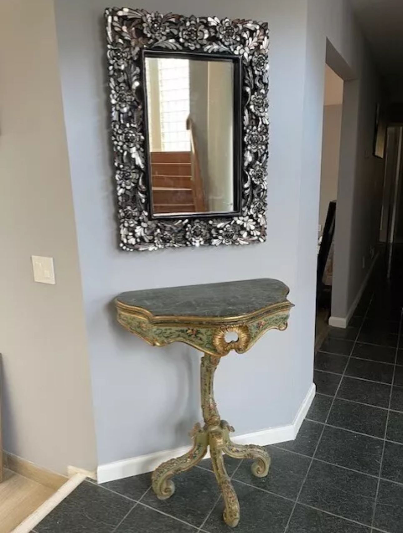 Beautiful and Unique Wall Mirror in the Mirrored Frame